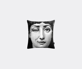 Fornasetti &#39;Tema e Variazioni N. 82, N.130&#39; cushion, black and white WHITE FORN24CUS413MUL