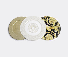 Rosenthal Versace &lsquo;Medusa Gala&rsquo; service plate MULTICOLOUR ROSE15SER002YEL
