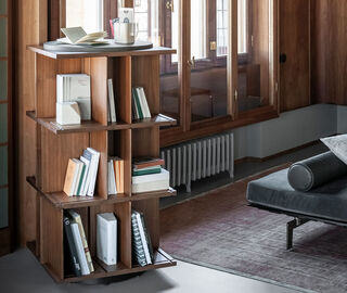 Poltrona Frau 'Turner' bookcase MULTICOLOUR POFR20TUR185BRW