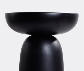 Zanat 'Nera' stool, white on black BLACK ZANA20NER633BLK