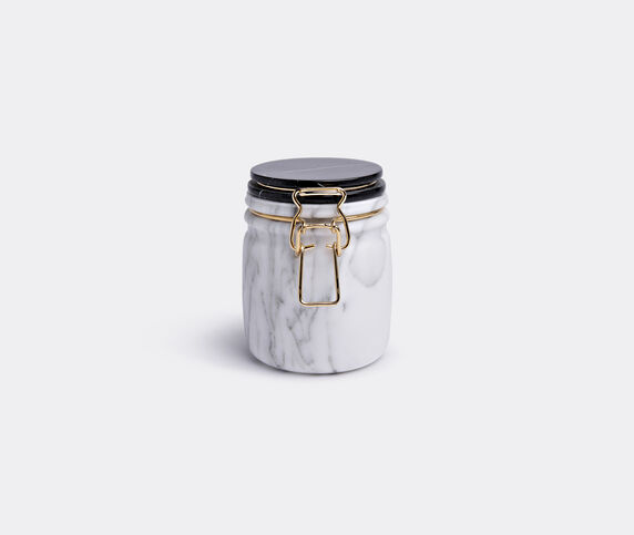 Editions Milano 'Miss marble' jar White, Black SPPO15MIS954WHI