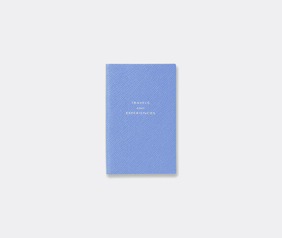 Smythson 'Travels and Experiences' notebook, Nile blue Nile Blue SMYT19TRV871BLU