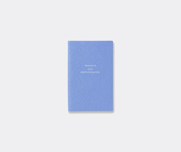 Smythson 'Travels and Experiences' notebook, Nile blue undefined ${masterID}
