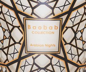 Baobab Collection &#39;Arabian Nights&#39; candle, medium GOLD BAOB23ARA955MUL