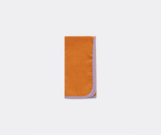 La DoubleJ 'Rainbow Siena' large napkin, set of two ORANGE LADJ23LAR635MUL