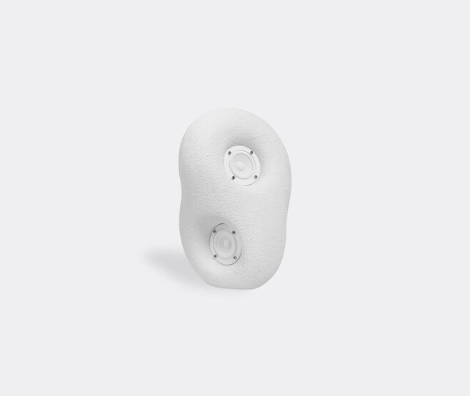 Transparent 'Acoustic Sculpture', white WHITE TRAN23ACO122WHI