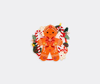 VESTA 'Mr Ginger' wreath, multicolor ORANGE VEST26MRG473ORA