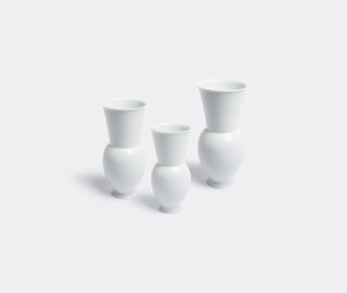 KPM Berlin 'Halle Vase 1' WHITE KPM118HAL225WHI