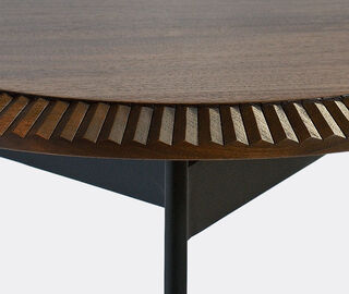 Zanat 'Piano' table, small, walnut oil WALNUT ZANA22PIA602BRW