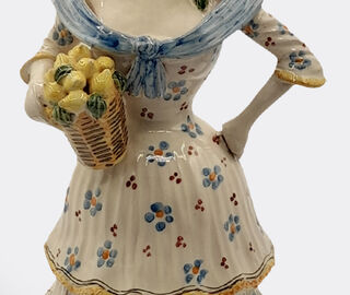 Les-Ottomans 'Lemon Woman' candleholder, large MULTICOLOUR OTTO23HAN392MUL