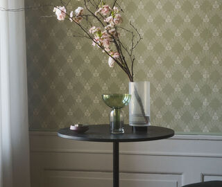 AYTM 'Torus' vase, small, forest green BLACK AYTM23TOR432GRN