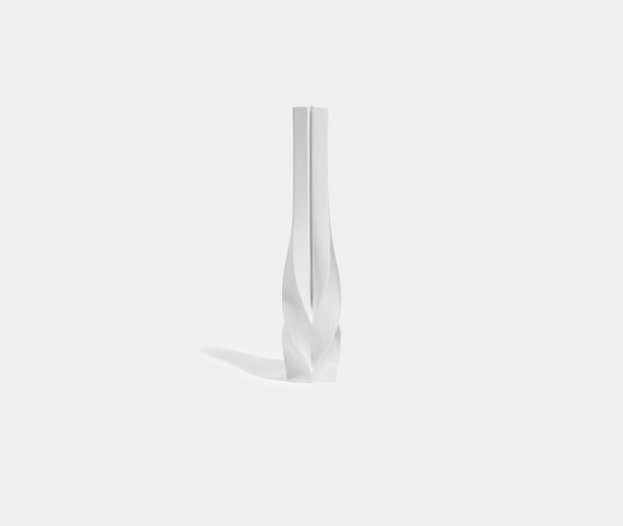 Zaha Hadid Design 'Braid' candle holder, tall, white