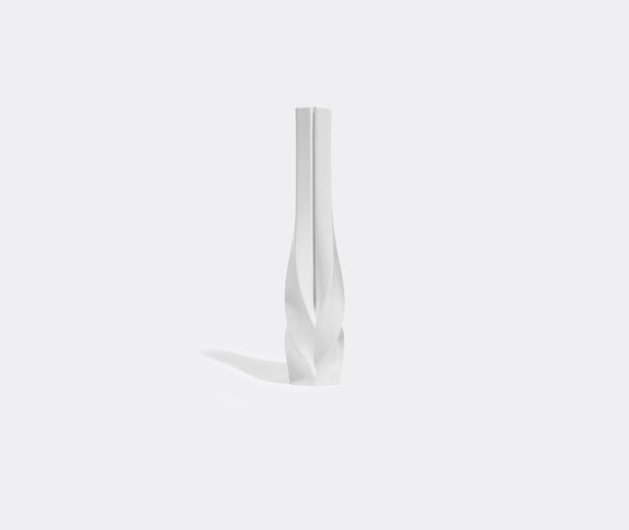 Zaha Hadid Design 'Braid' candle holder, tall, white undefined ${masterID}