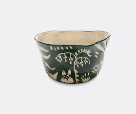 Serax 'Terres de R&ecirc;ves 09' flower pot, green and beige BLACK SERA26FLO067BLK