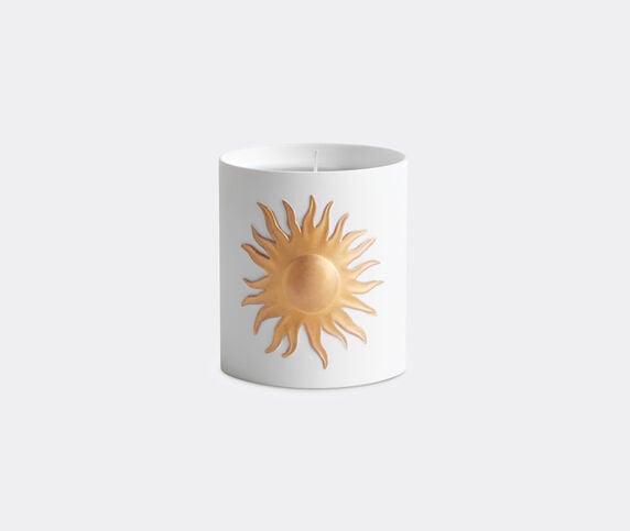 L'Objet 'Soleil' candle, white and gold White / Gold LOBJ24SOL297WHI