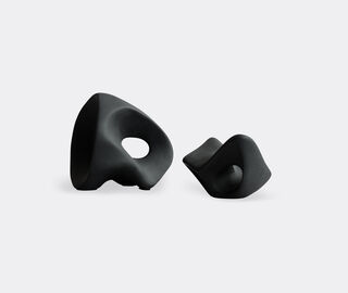 101 Copenhagen 'Ori' sculpture, set of two, black BLACK COPH26ORI766BLK