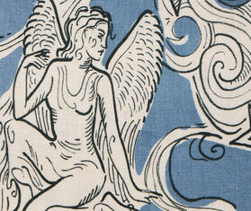 La DoubleJ &#39;Cosmos&#39; tablecloth, medium, light blue MULTICOLOUR LADJ25MED123MUL