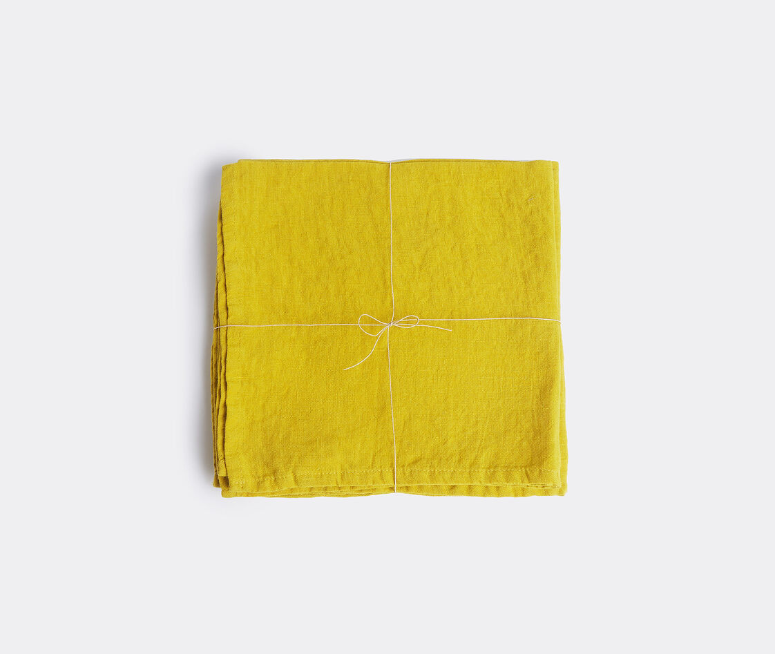 Once Milano Napkins In Yellow