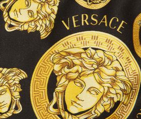 Versace &#39;Medusa Amplified&#39; eye mask, black BLACK VERS22EYE745BLK