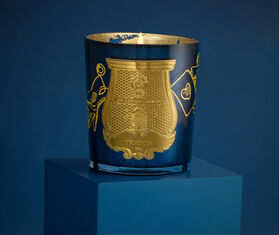 Trudon 'Fir' candle, small BLUE CITR22SCE361BLU