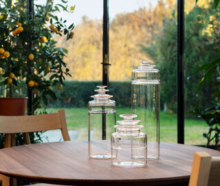 Produzione Privata 'Kado 13' vase, transparent TRANSPARENT PRPR25KAD668TRA