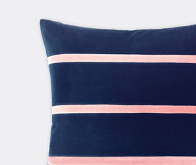 Christina Lundsteen &#39;Gemma&#39; cushion, dark blue and pale rose MULTICOLOUR CHLU25GEM842MUL