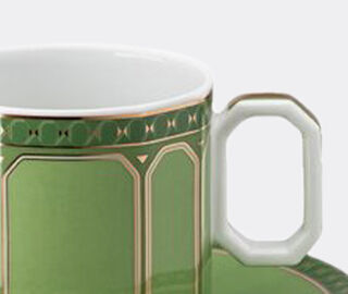 Rosenthal 'Signum' espresso cup and saucer, green GREEN ROSE26SWA999GRN