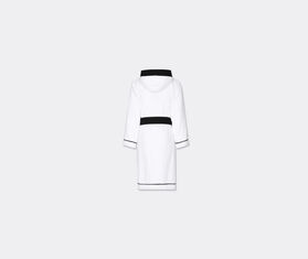 Dolce&amp;Gabbana Casa Hooded bathrobe with D&amp;G logo, white WHITE DGCA25HOO434WHI