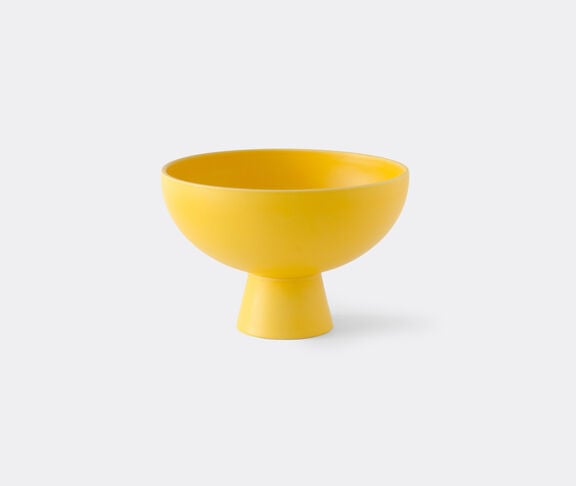 Raawii 'Strøm' bowl, large Freesia, yellow ${masterID}