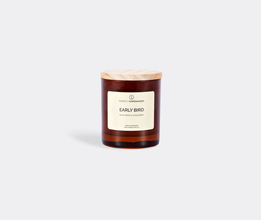 Scent of Copenhagen 'Early Bird' candle Red SCCO20EAR706RED