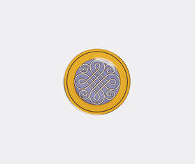 La DoubleJ 'Cortile Yellow' dessert plate, set of two YELLOW LADJ23DES031YEL