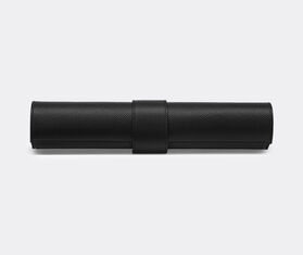Smythson &#39;Panama&#39; backgammon roll, black BLACK SMYT23PAN232BLK