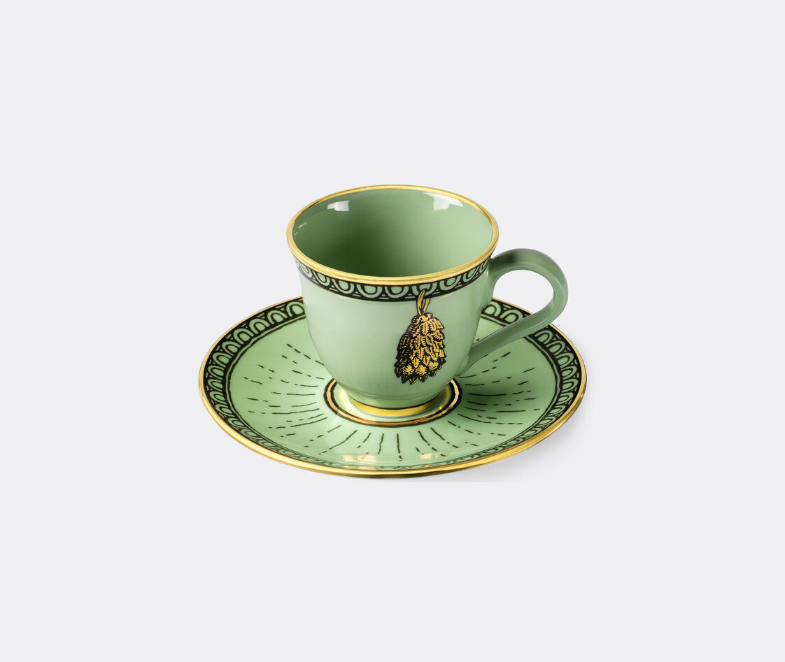 Shop Gucci Tea And Coffee Green Uni