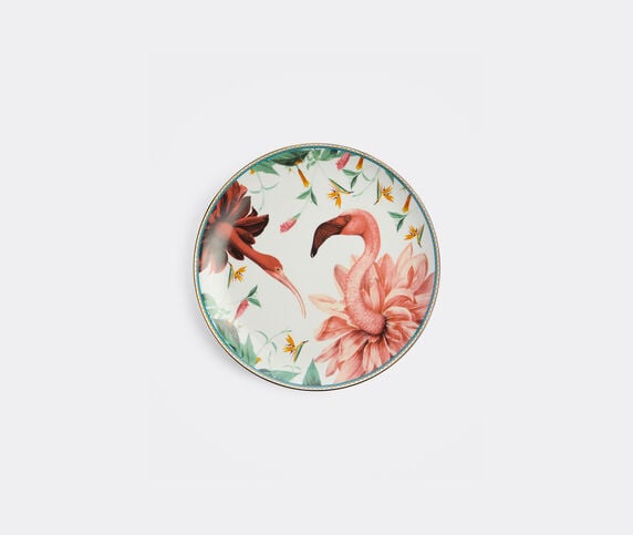 La DoubleJ 'Birdbloom' decorative plate, ivory MULTICOLOR LADJ26DEC022MUL