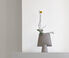 101 Copenhagen 'Sphere' mini vase, square, taupe Taupe COPH21SPH535GRY