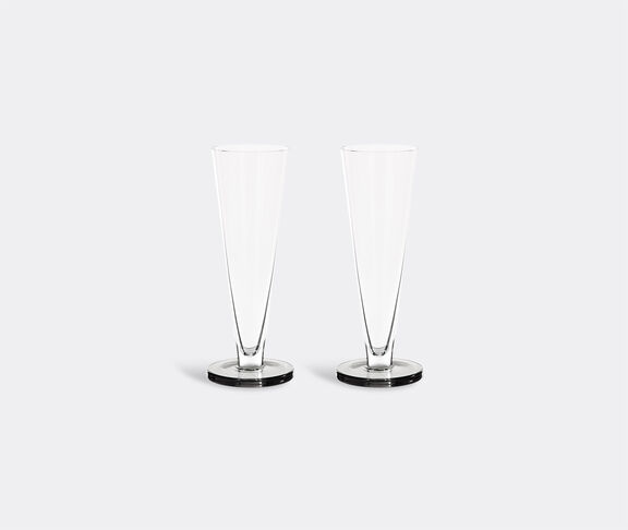 Tom Dixon 'Puck' flute glass, set of two MULTICOLOUR TODI20PUC464TRA