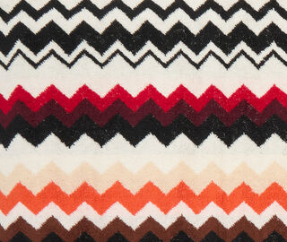 Missoni 'Best' towel set, two pieces, red multicolor MULTICOLOUR MIHO25BES248RED