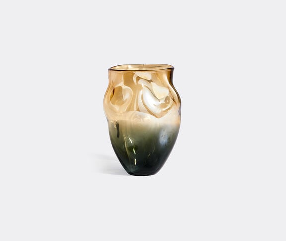 POLSPOTTEN 'Collision' vase, amber BEIGE POLS22VAS826BEI