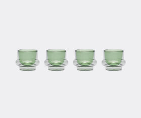 Tom Dixon 'Bump' espresso cup, set of two, green and grey MULTICOLOUR TODI24BUM041GRN
