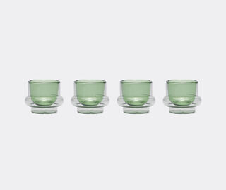 Tom Dixon 'Bump' espresso cup, set of four, grey MULTICOLOUR TODI24BUM041GRN