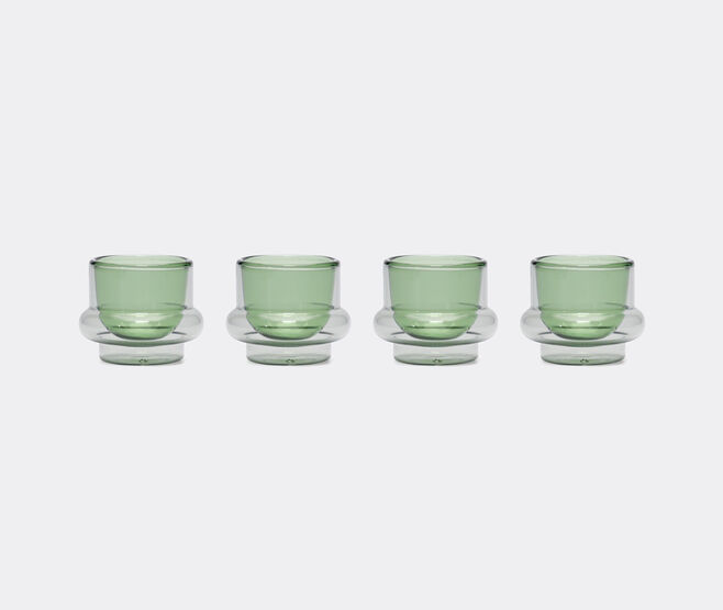 Tom Dixon 'Bump' espresso cup, set of four, grey MULTICOLOUR TODI24BUM041GRN