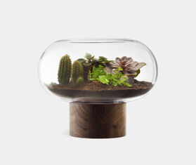 LSA International 'Oblate' vase, big TRANSPARENT LSAI21OBL806ORA