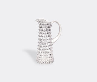 KLIMCHI 'Hobnail Jug' tall, clear TRANSPARENT KLIM22HOB051TRA
