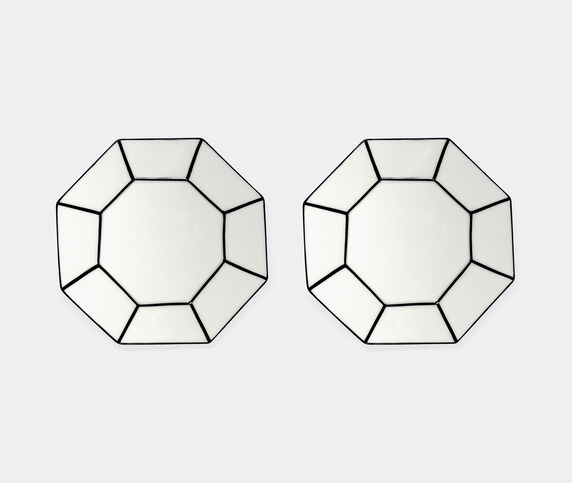 Serax 'Carte Blanche' dessert plate, set of two, white WHITE SERA26DES460WHI