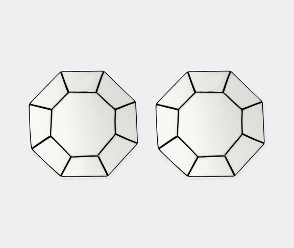 Serax 'Carte Blanche' dessert plate, set of two, white WHITE SERA26DES460WHI