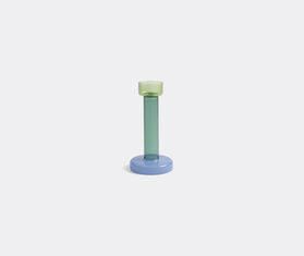 &amp;k Amsterdam &#39;Bole&#39; candleholder, large, blue and green MULTICOLOUR AMST25BOL262MUL