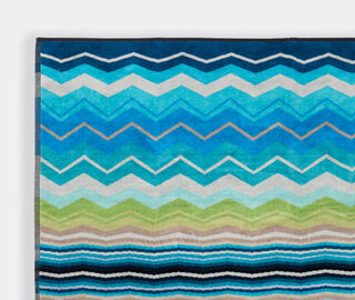 Missoni 'Hugo' beach towel, blue multicolor MULTICOLOUR MIHO26HUG859MUL