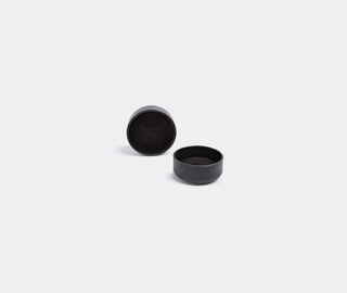 Michael Verheyden 'Pastille' leather box BLACK MIVE15PAS629BLK