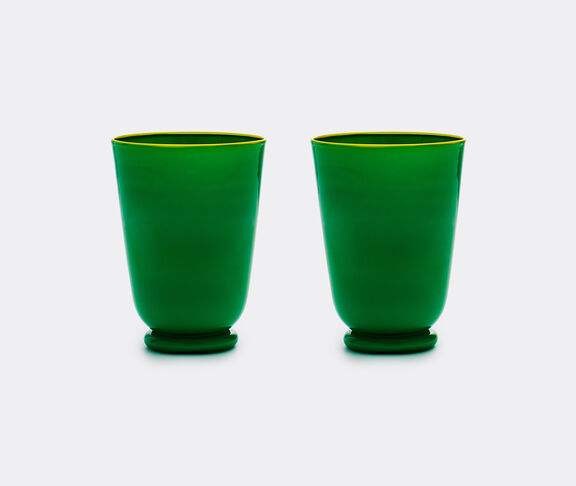 La DoubleJ Glasses, green, set of two undefined ${masterID}