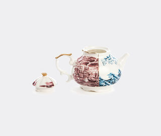 Seletti 'Hybrid Smeraldina' teapot MULTICOLOUR SELE22HYB473MUL